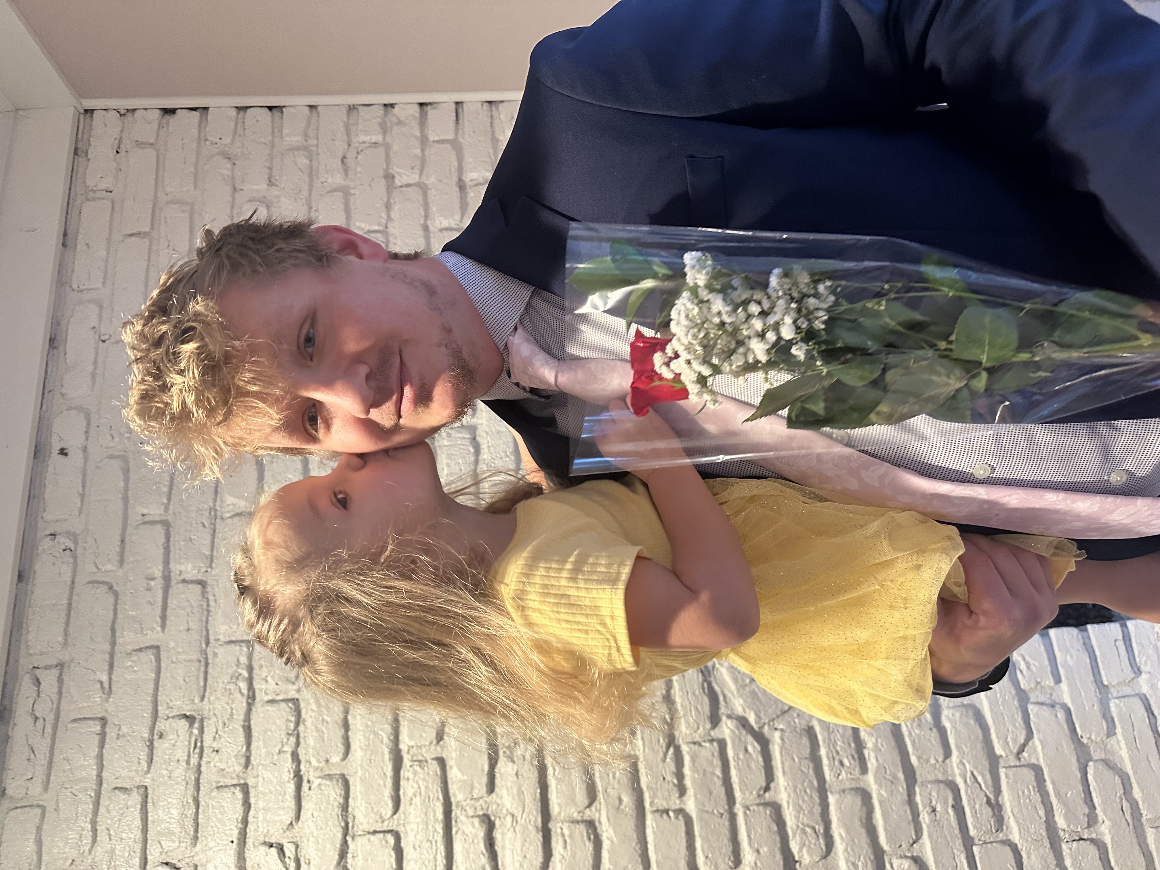 Dad and Faraday together